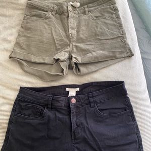 Bundle of 2 H&M shorts